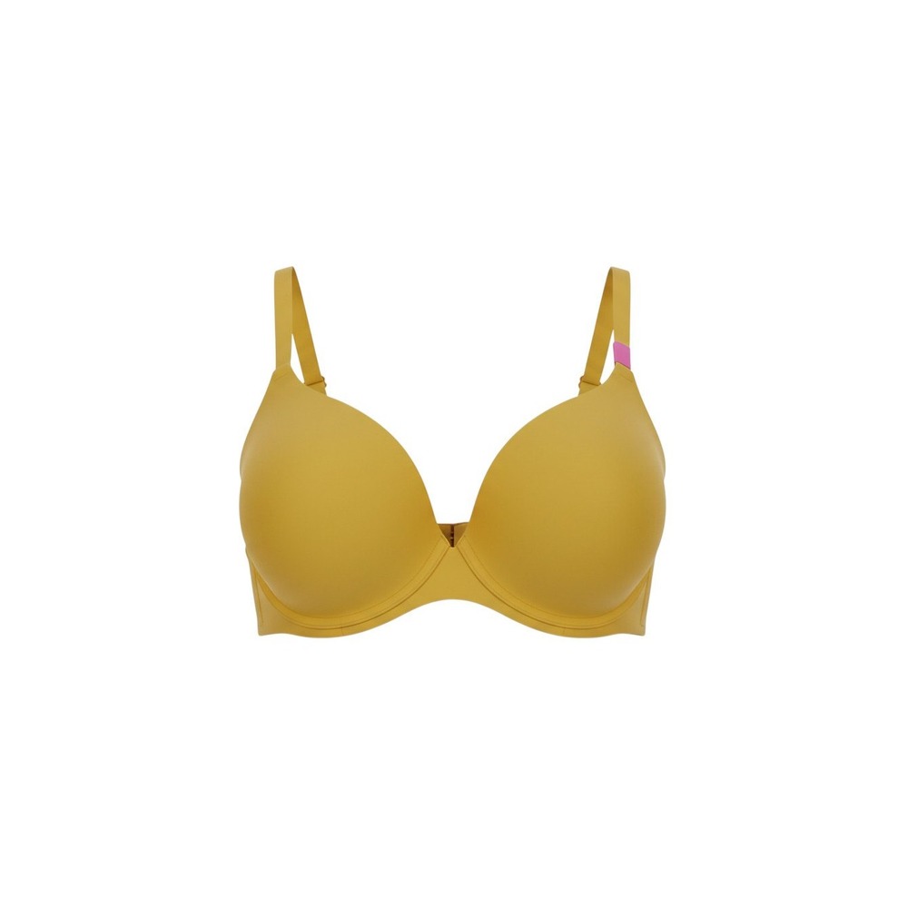 Victoria's Secret PINK Wear Everywhere Push-Up Bra Womens 36C Yellow 11183839